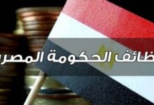 وظائف الحكومة المصرية